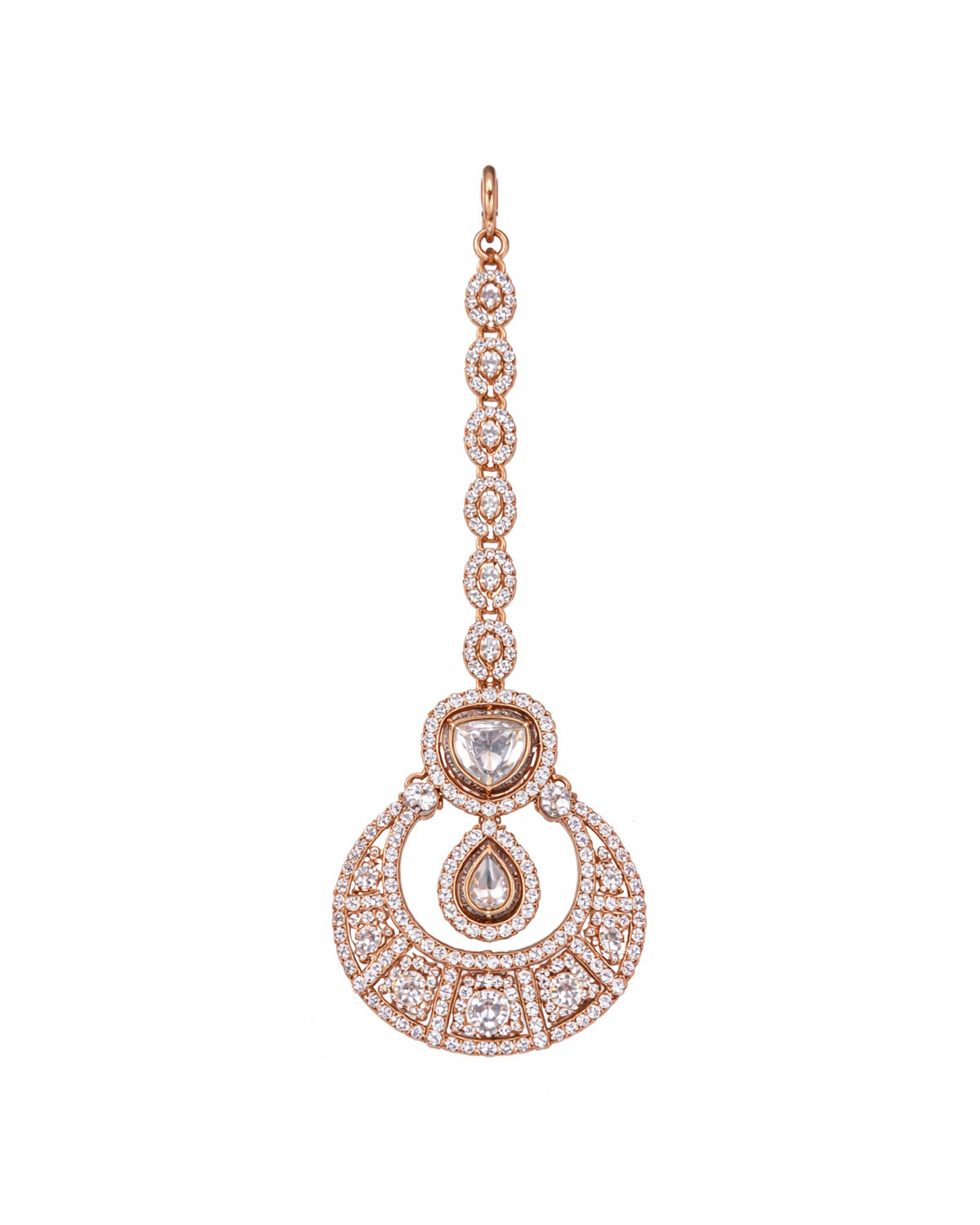 Regal Radiance Rose Gold AD Set