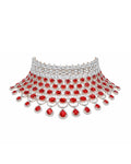 Scarlet Majesty Diamond Drape Set