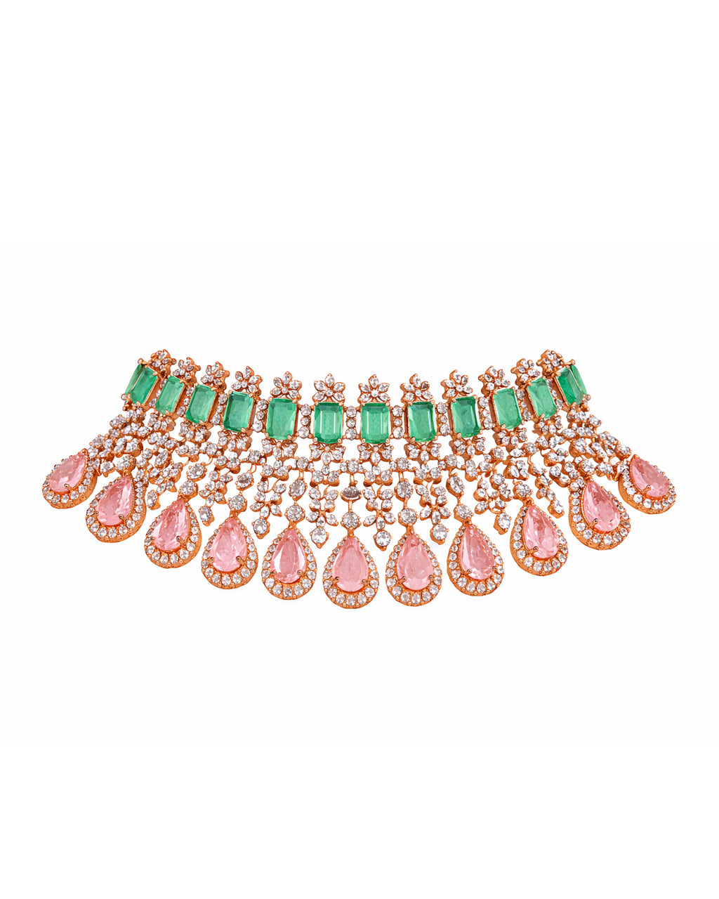 Pastel Emerald Blush AD Set