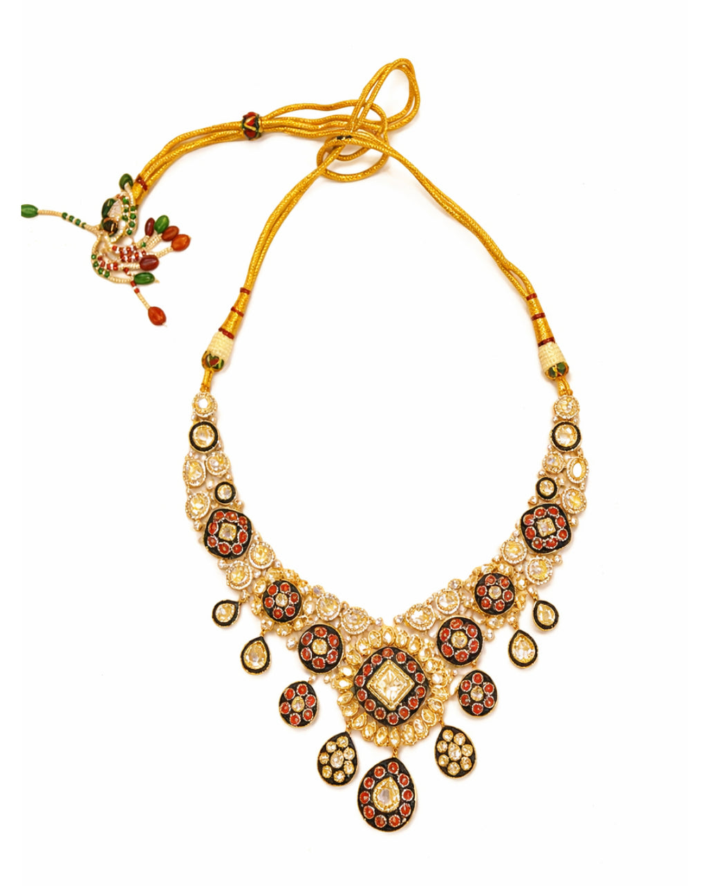 Rani Heritage Kundan Meenakari Set