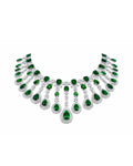 Emerald Royale American Diamond Set