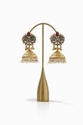 Royal Amarpali Dome Jhumka Pearl Earrings