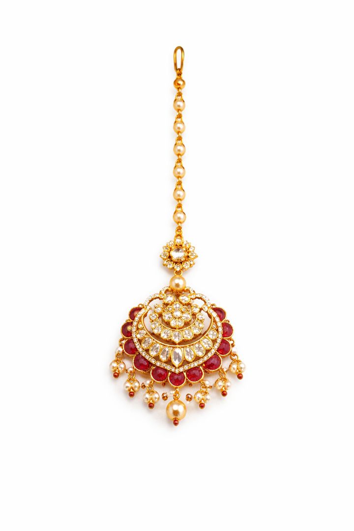 Royal Ruby Victorian Bridal Set