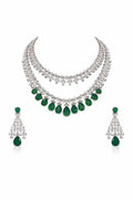Emerald Royale American Diamond Set