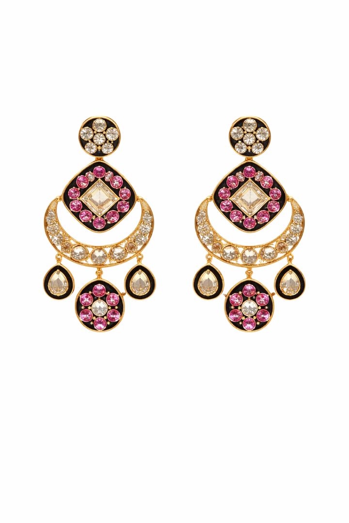 Rani Heritage Kundan Meenakari Set