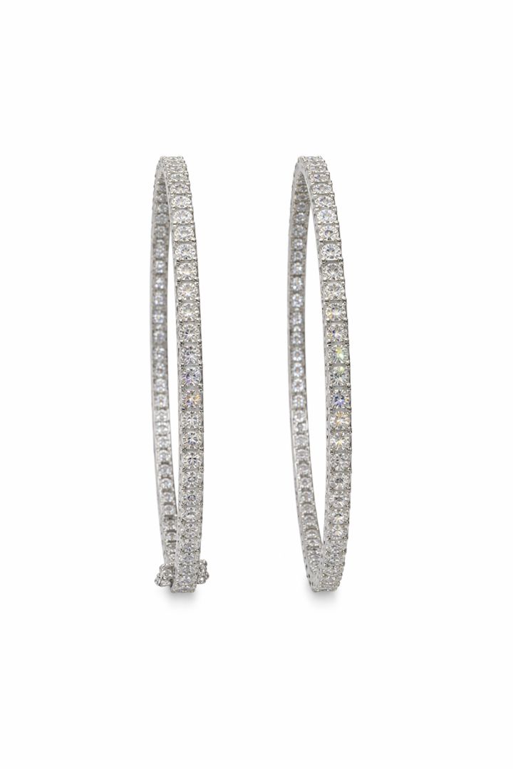 Radiant Square American Diamond Bangles