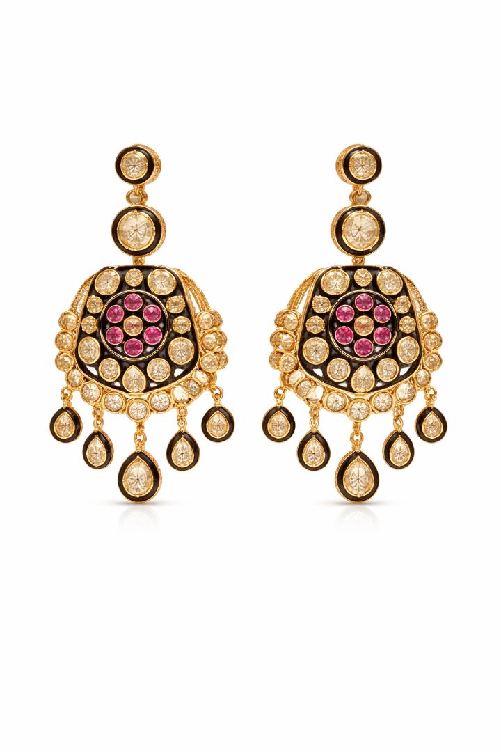 Royal Kundan Meenakari Bridal Set