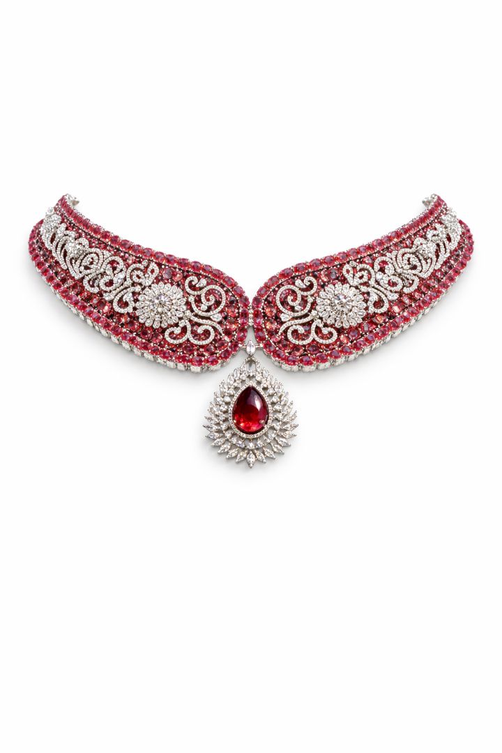 Royal Red AD Choker Set